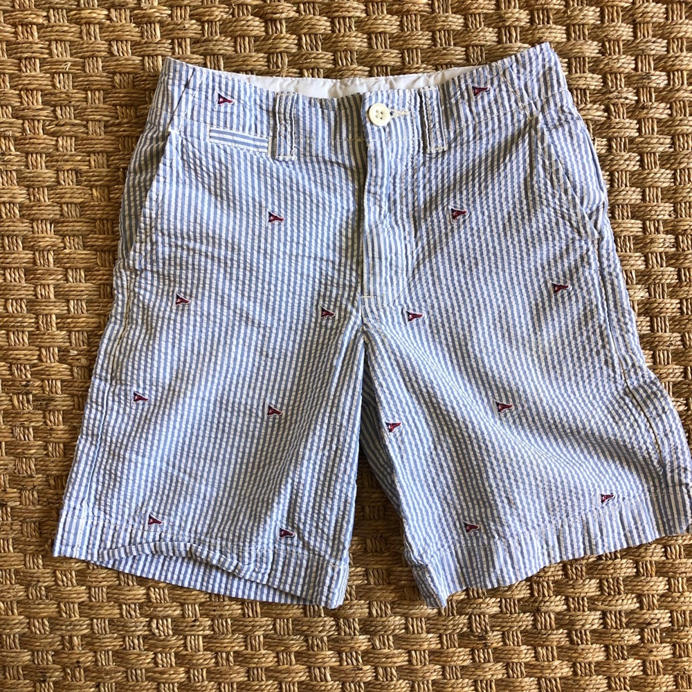 🤍Ralph Lauren Seersucker shorts. Boys size 6